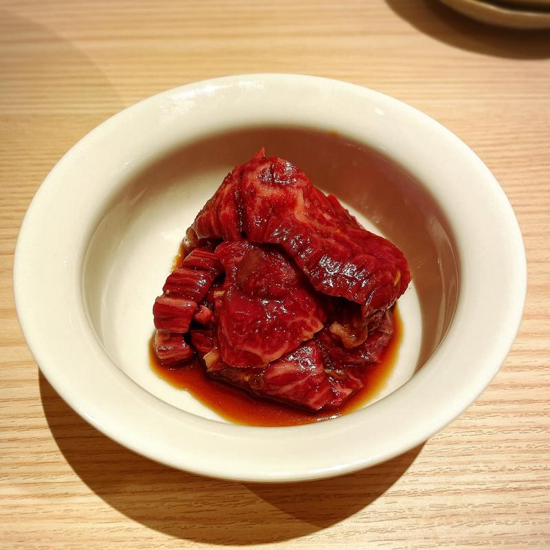 切落しハラミ(肉やきとだしと博多うどん中目黒はし田)