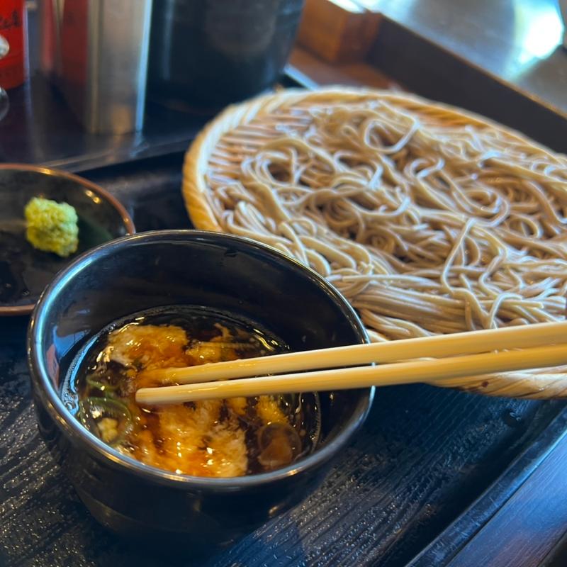 かけそば、ざるそば(そば茶屋 吹上庵 姶良店)