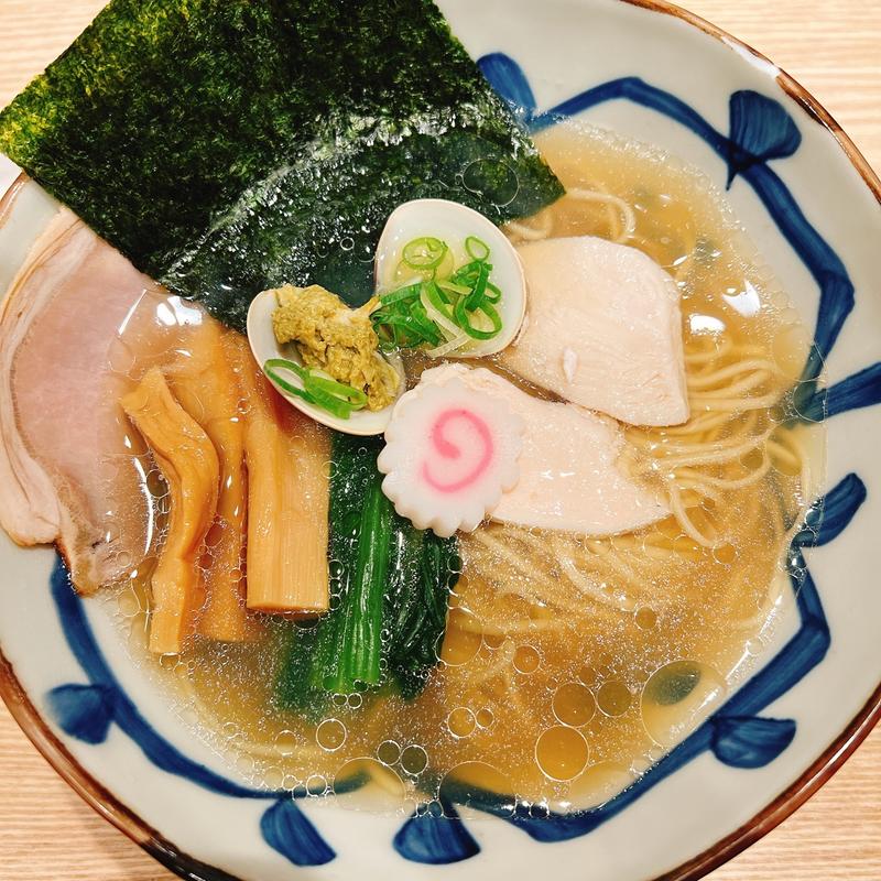 (らぁ麺 貝と煮干し、時々濃厚)