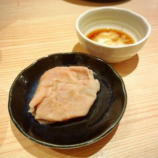 和牛サーロインのダシしゃぶ(肉やきとだしと博多うどん中目黒はし田)