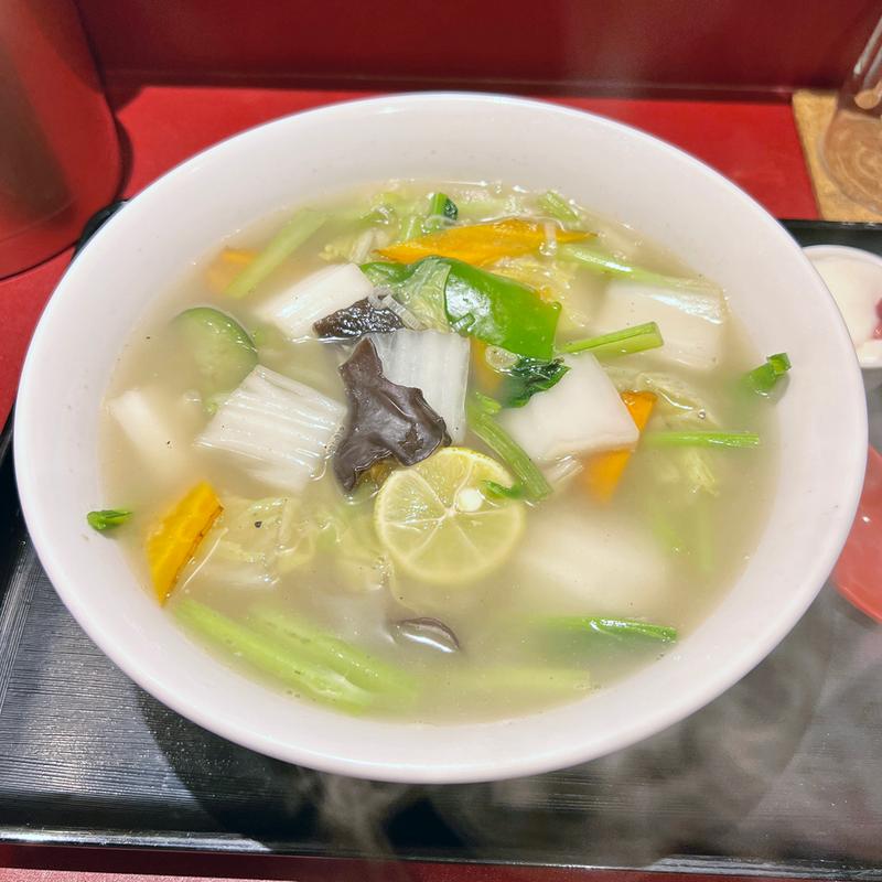 五目汁そば（塩）(麺や菜ーSaiー)