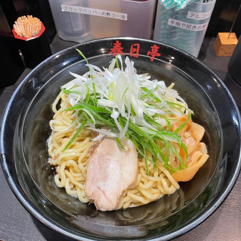 しょうゆ油そば　中盛(春日亭 東池袋店)