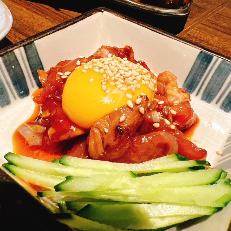 ささみユッケ(ぼんちゃん)