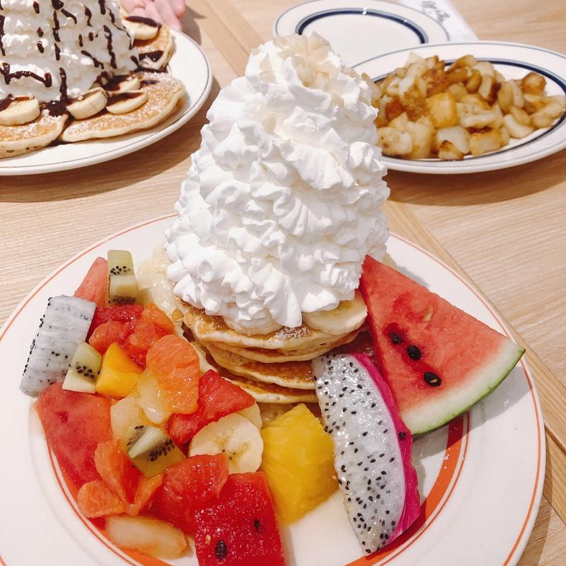 限定パンケーキ(Eggs 'n Things ジャズドリーム長島店)