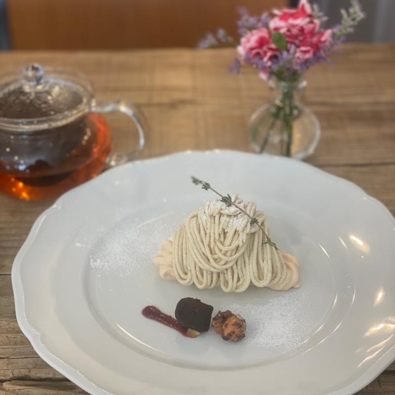 和平栗のモンブラン(喫茶 湊)