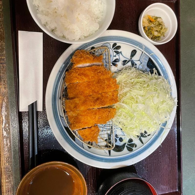 ロースかつ定食【100g】(とんかつ浜勝 ＪＲお茶の水店 （はまかつ）)