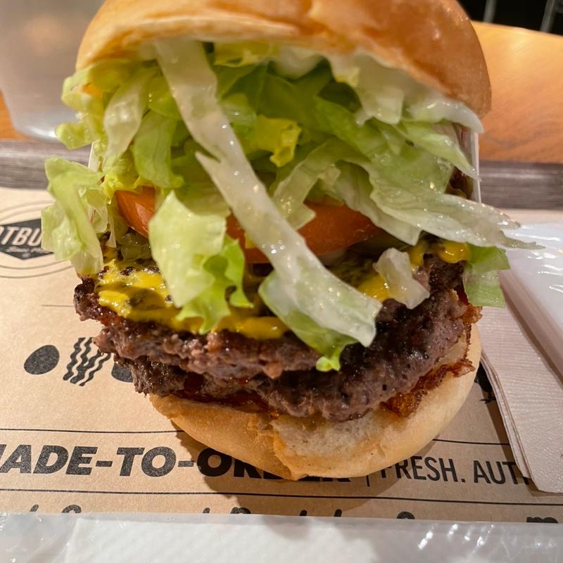 ダブルバーガー(FATBURGER 渋谷店)