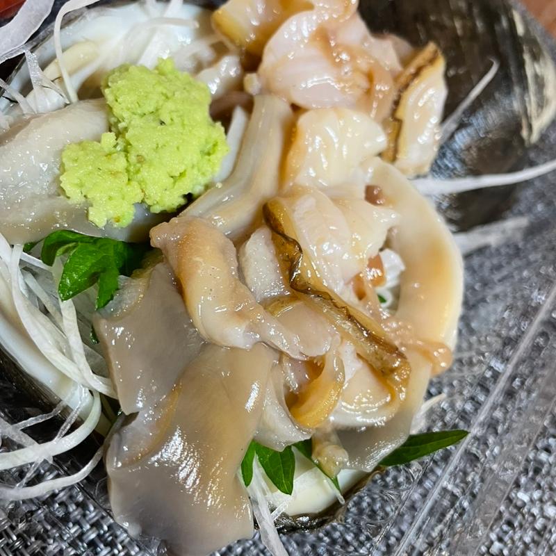 ホッキのお刺身(幸まる)