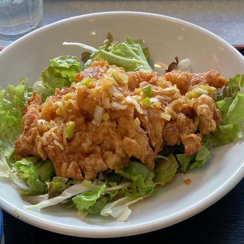 日替りランチ(油淋鶏)(みわ亭)