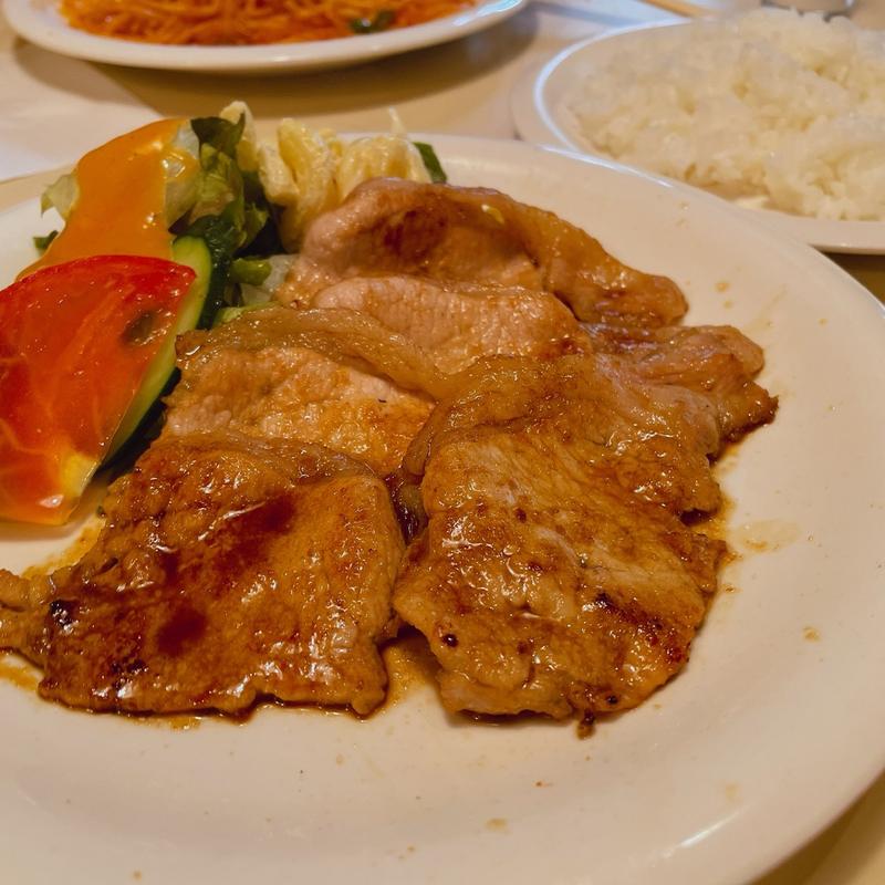 豚ロース生姜焼き(Tea room きせん)