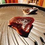 大トロの焼きしゃぶ(鮪のシマハラ)