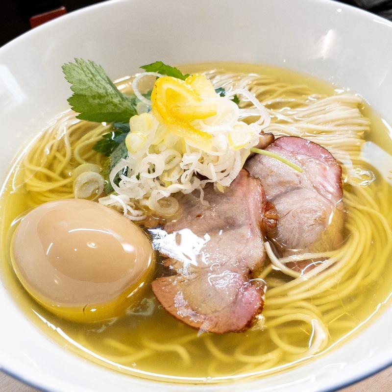 味玉鯛だし塩ラーメン(麺堂にしき)