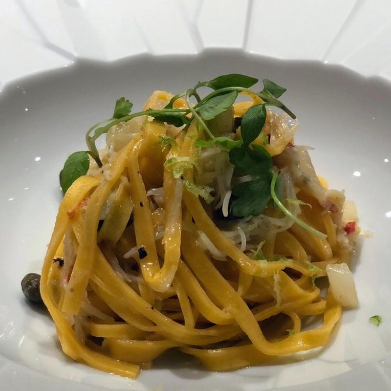 蟹のパスタ(La Galloise（ラ・ギャロワーズ）)