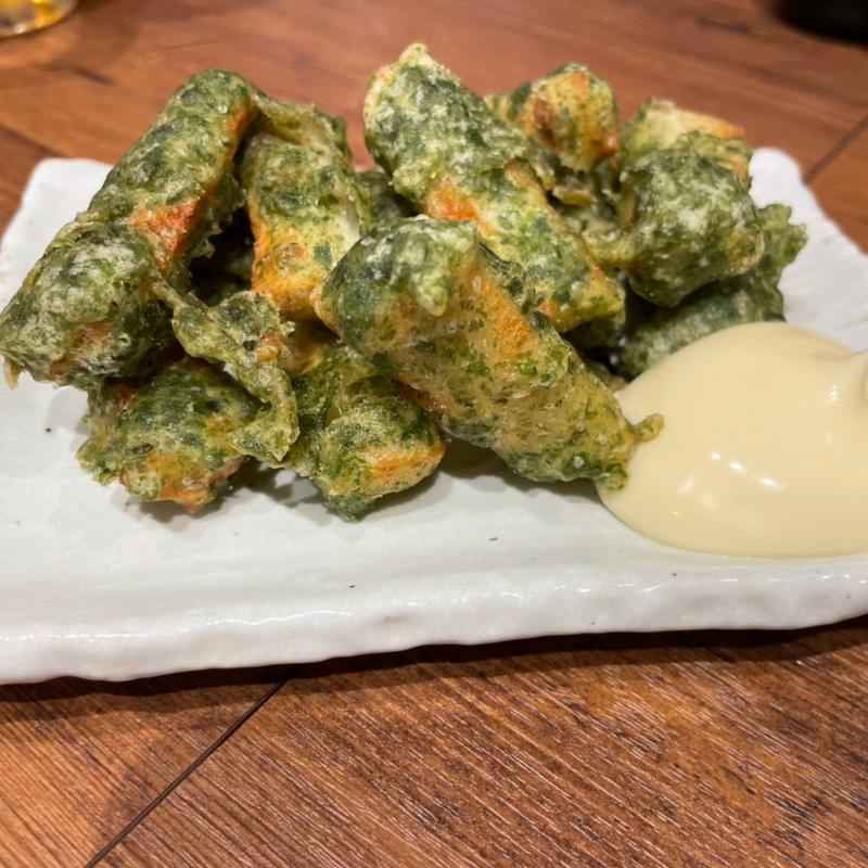 海苔10倍磯辺揚げ(伝串 新時代 名駅西口椿町店)