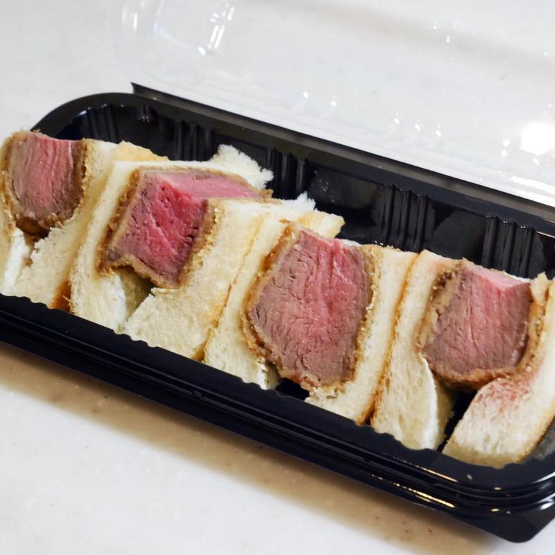 牛フィレ肉のカツサンド(デリショップ 西洋銀座 大丸東京店)