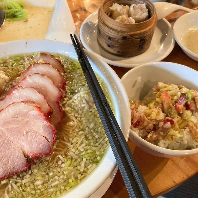 チャーシュー麺 チャーシュー丼セット(ウミガメ食堂)