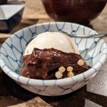 桜味噌チョコのバニラアイス(味噌鐵 カギロイ)
