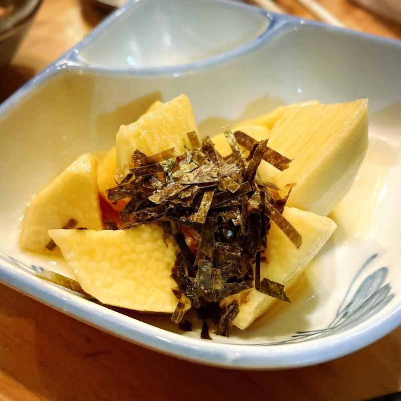 長芋のワサビ漬け(大衆酒場 チャン栓チャン)