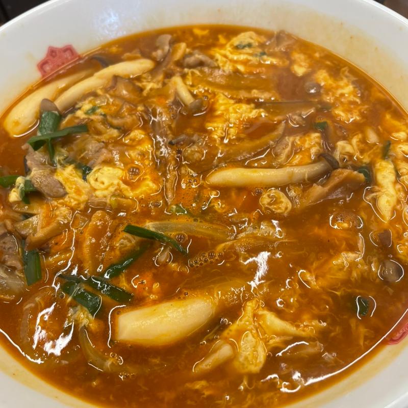 酸辣きのこ麺(来来軒 赤羽店)