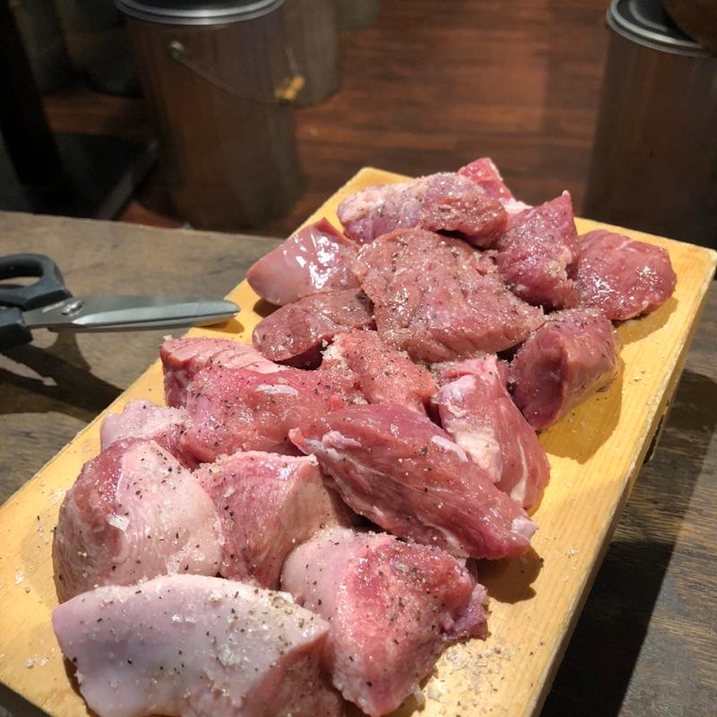 誕生日プレゼント(大衆ホルモン肉力屋 下北沢店)