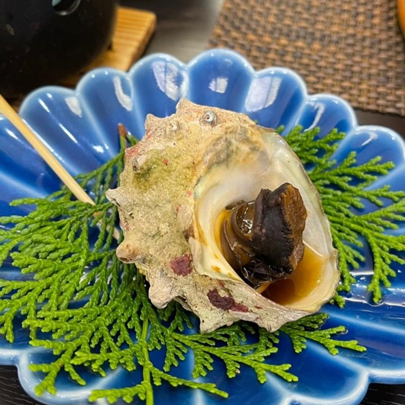 栄螺の壷焼き(羽衣荘 （ハゴロモソウ）)