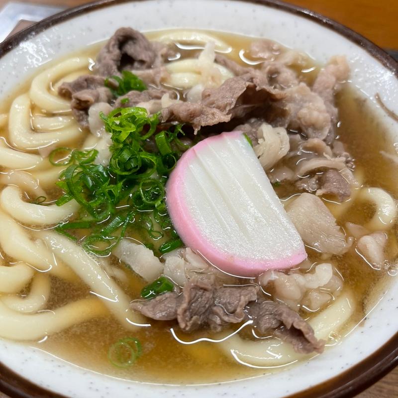 肉うどん(お食事処まるぎ)