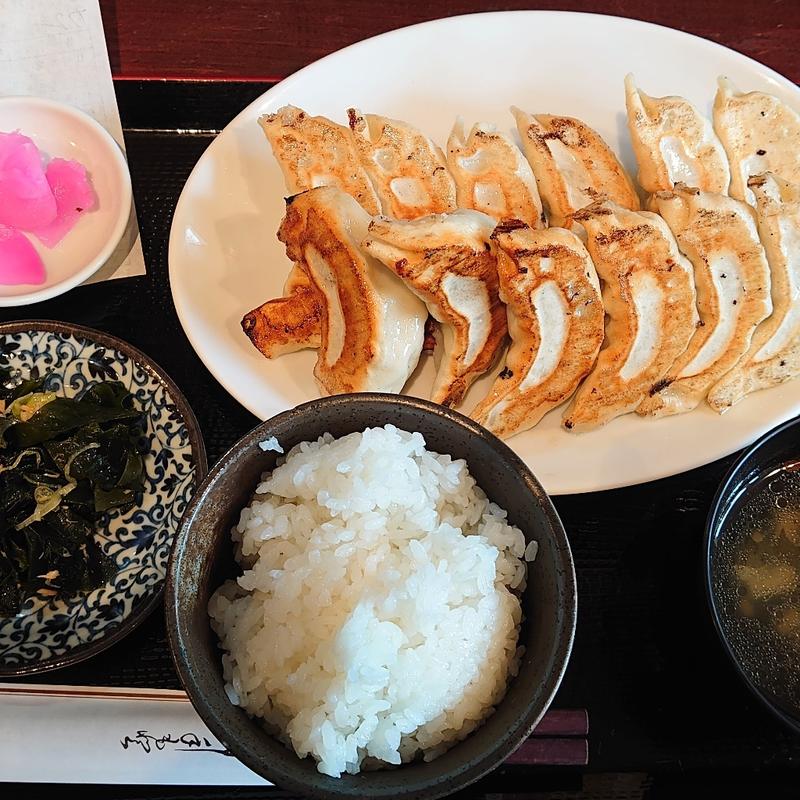 W餃子定食(餃子dining 香楽)