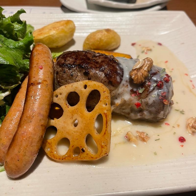 (ハンバーグ ステーキ ノースコンチネント 宮の森本店)