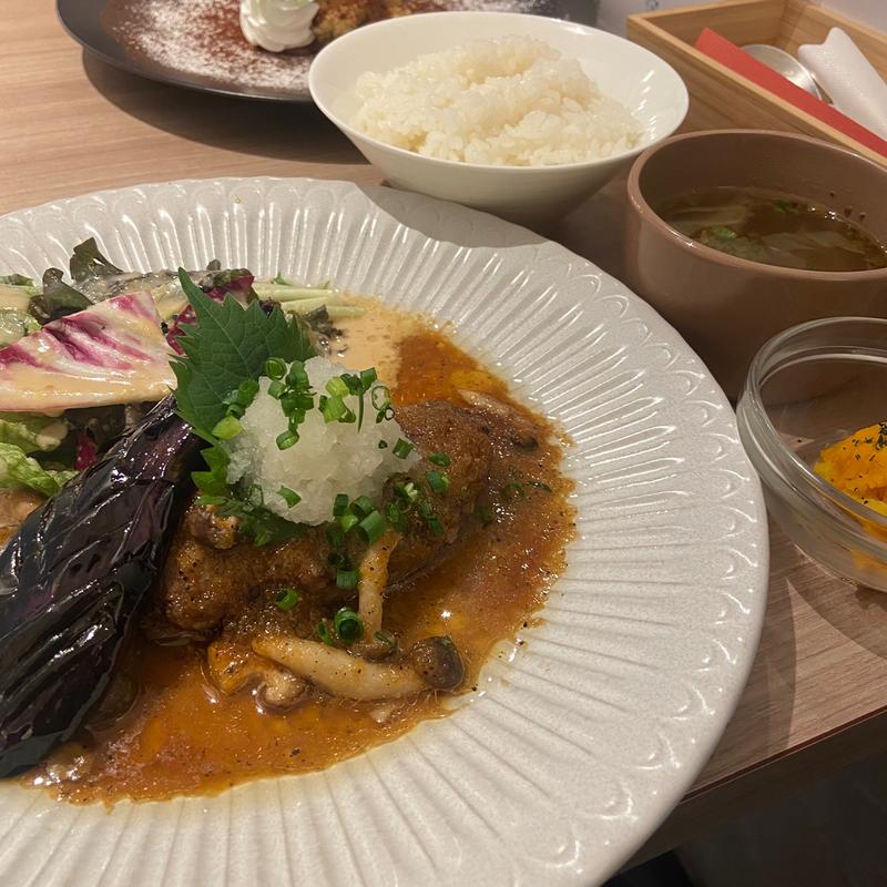 和風ハンバーグ(GRAND TIME CAFE（グランタイムカフェ）神保町店)