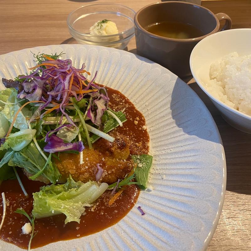 房総ポークひれカツレツ(GRAND TIME CAFE（グランタイムカフェ）神保町店)