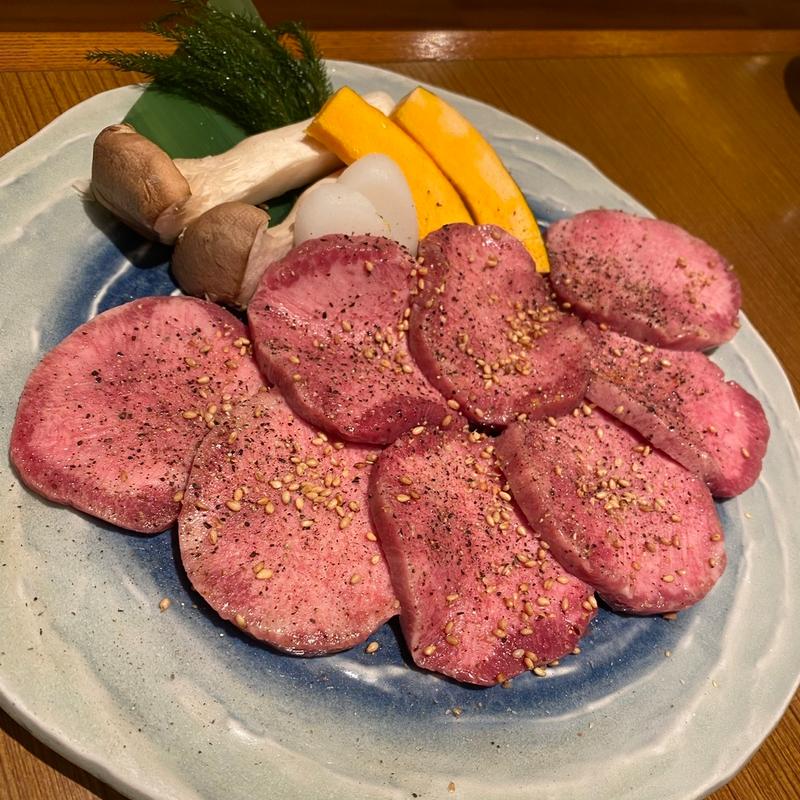 上タン塩(炭火亭)