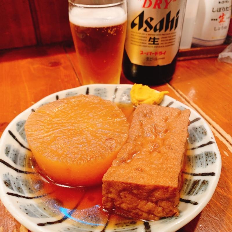 大根と厚揚げ(じゅんちゃん 新潟駅前店 )