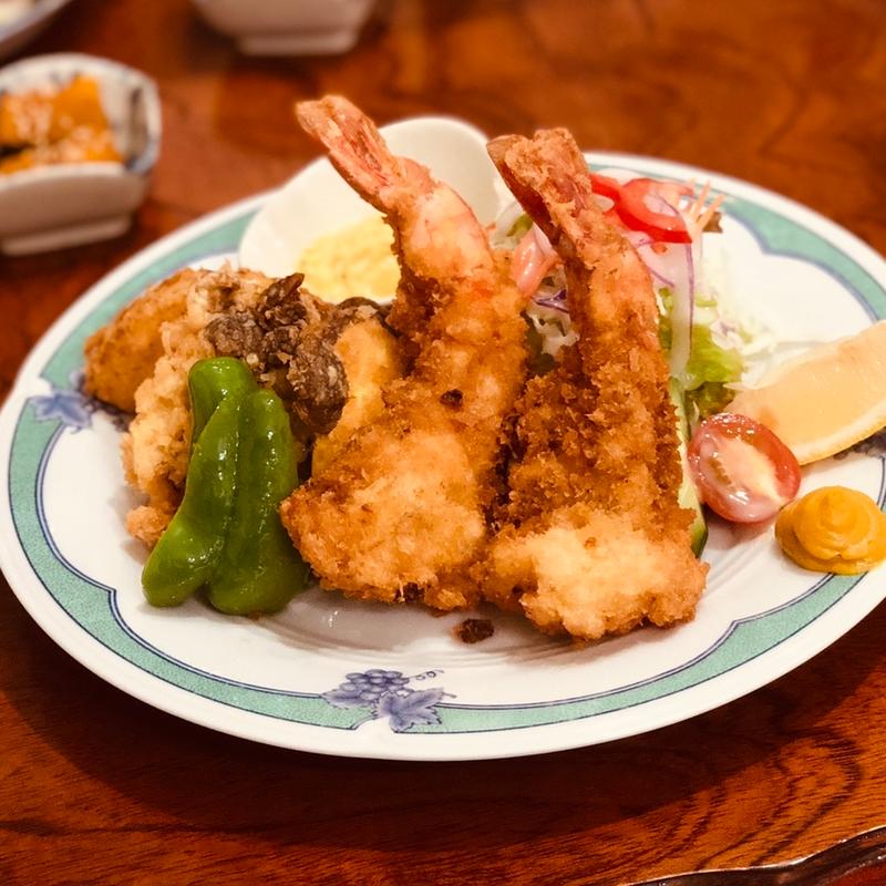 エビフライ(れすとらん あかい自転車)