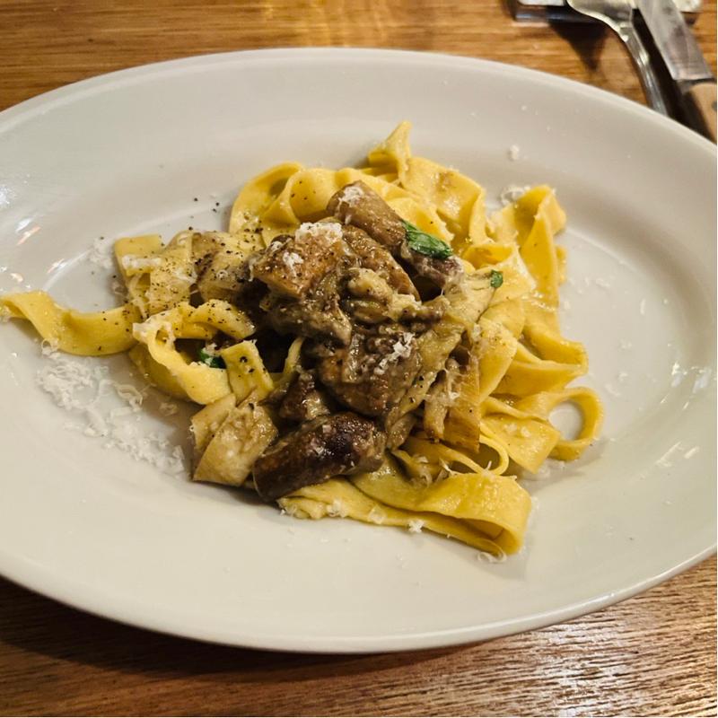 タリアッテレフレッシュポルチーニのソース(AURELIO)