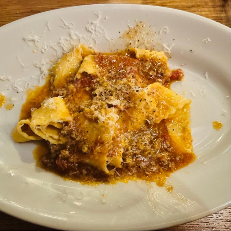 パッパルデッレ仔羊のラグー(AURELIO)