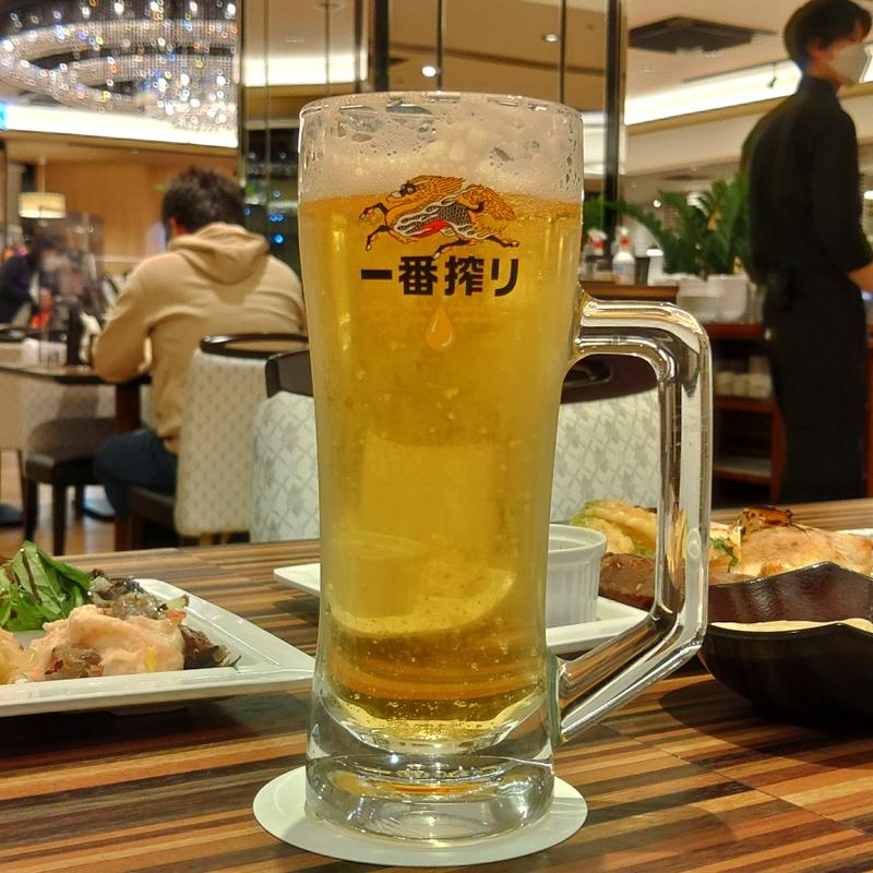 生ビール(ビュッフェレストラン ラ・ベランダ アパホテル＆リゾート〈両国駅タワー〉)
