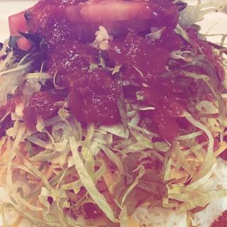 チーズ野菜タコライス(キングタコス 普天間店)