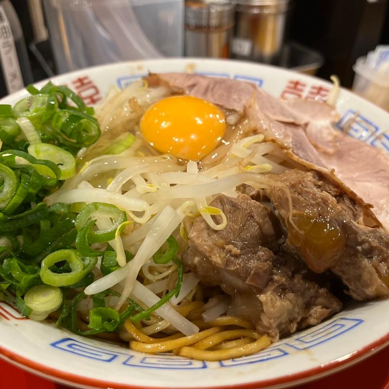 油そば(濃厚中華そば よし田)