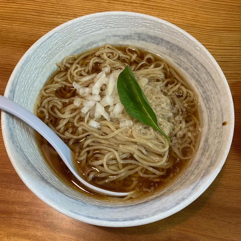 背脂煮干らぁめん（限定）(らぁめん 麺屋秀)
