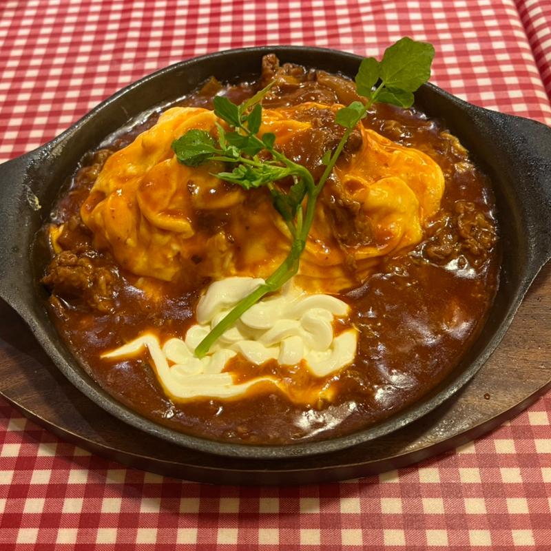 デミハンバーグオムライス(ラケル 吉祥寺店)