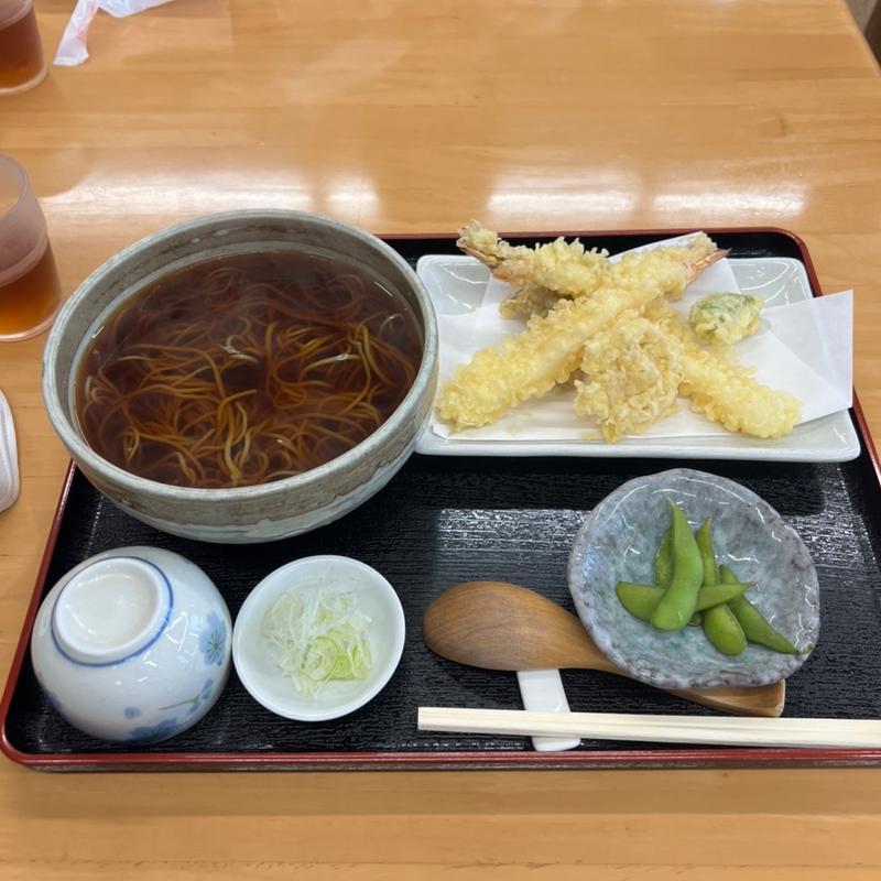 天ぷら蕎麦(手打そば 加々家)