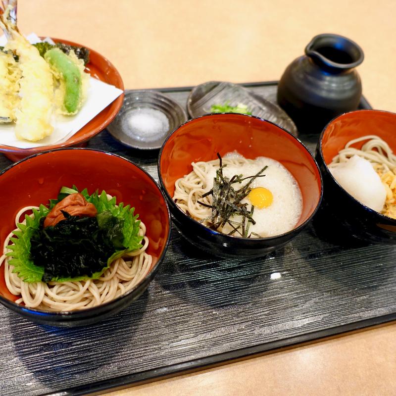 三宝そば　天ぷら付(吉村)