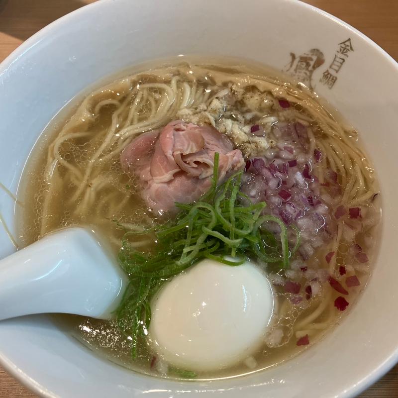 金目鯛味玉らぁ麺(金目鯛らぁ麺　鳳仙花)