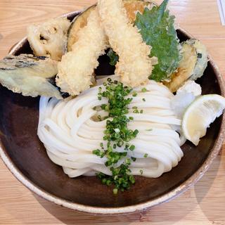 野菜天ぶっかけ(麦衛門)