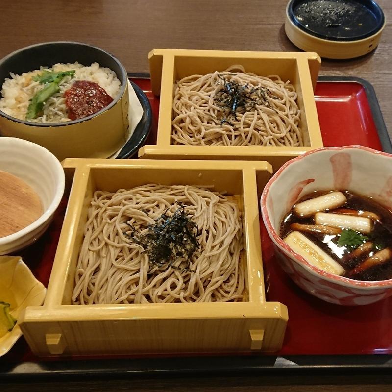 鴨汁ざるそば 選べるお好みランチ(和食麺処サガミ 川崎宮前店)