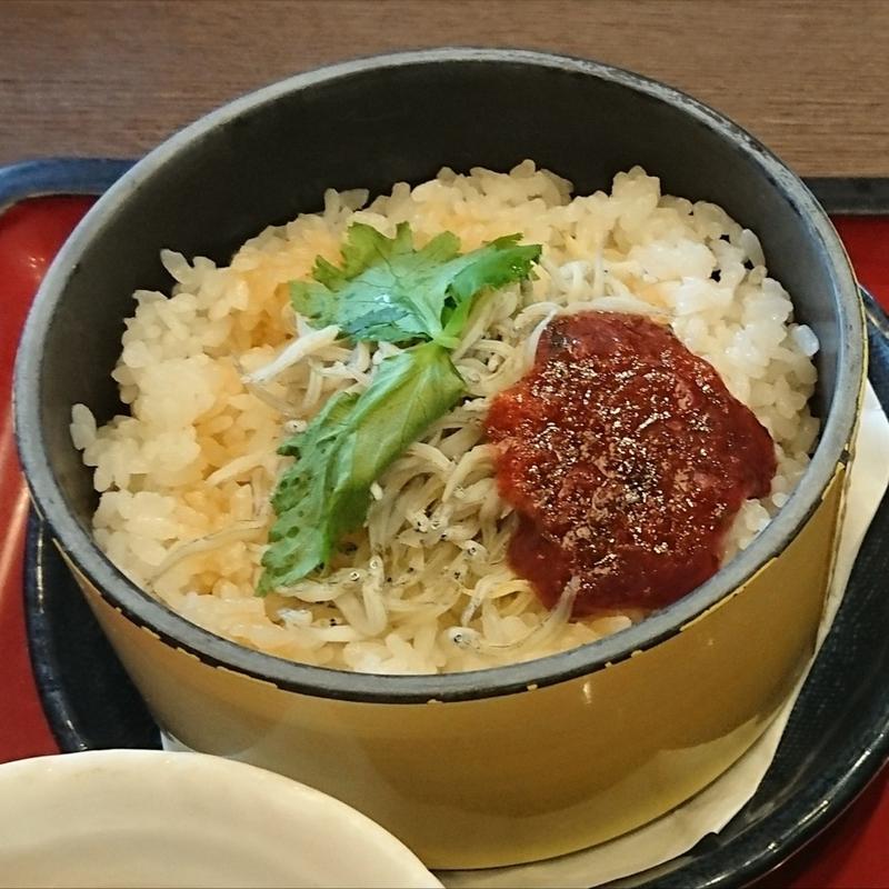 梅しらすワッパ飯(和食麺処サガミ 川崎宮前店)