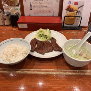 たん焼き定食(4枚)(牛たん料理 閣 ブランドーム本店)