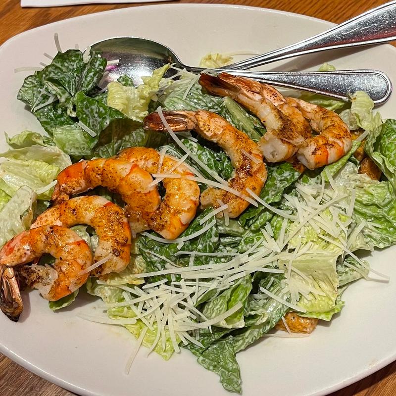 シーザーサラダ(シュリンプ)(アウトバック ステーキハウス 梅田店（OUTBACK STEAKHOUSE）)