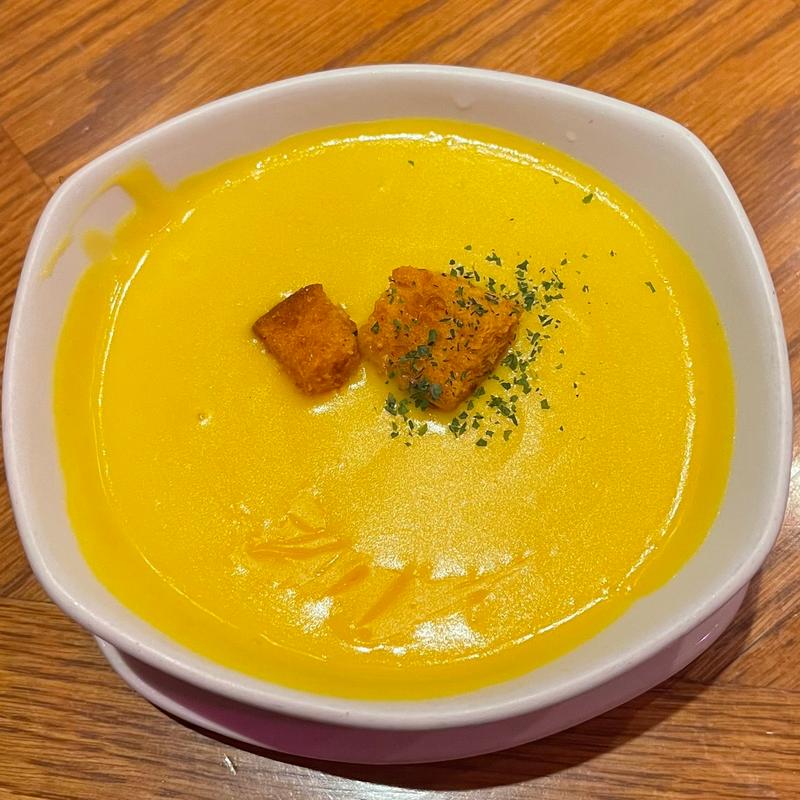 パンプキンスープ(アウトバック ステーキハウス 梅田店（OUTBACK STEAKHOUSE）)