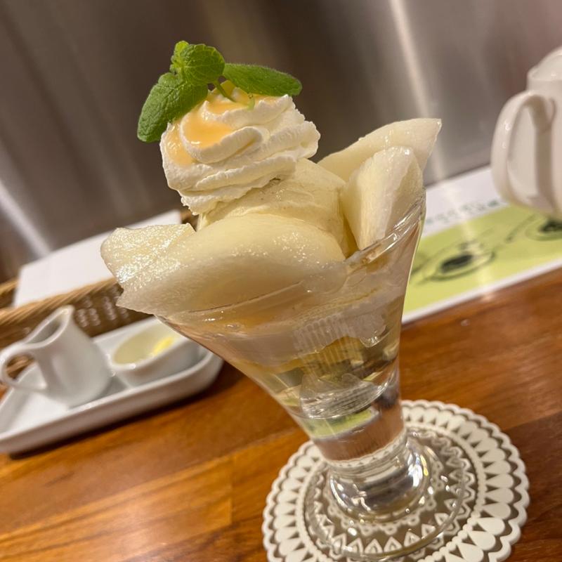 コミスのミニパフェ(ホットケーキパーラー フルフル 赤坂店 （Fru-Full）)